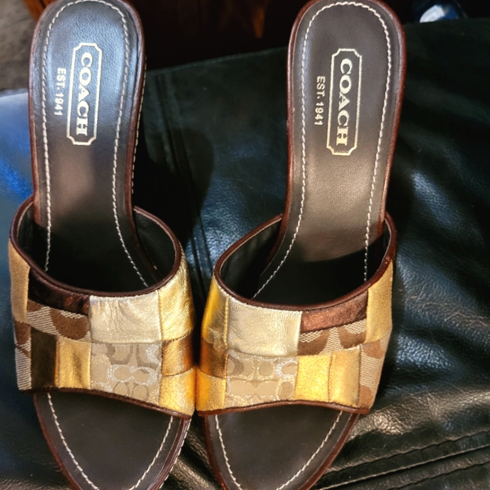Coach wedges